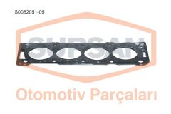 SUPSAN S0082051-05 CONTA SİLİNDİR KAPAK PEUGEOT PARTNER / CİTROEN BERLİNGO ENG. DW8