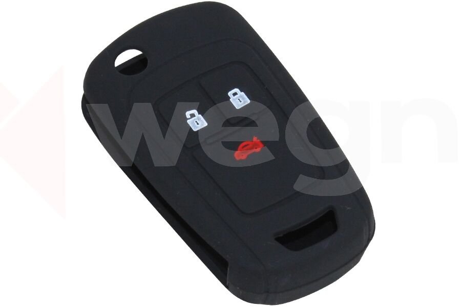 WEGNA AC01-037 KONTAK ANAHTAR KUMANDA KORUYUCU KILIF SİLİKON SİYAH CHEVROLET CRUZE-AVEO