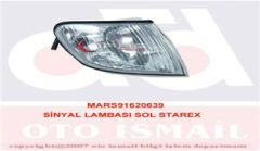 SİNYAL LAMBASI SOL STAREX