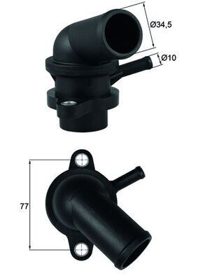 MAHLE TI24087D TERMOSTAT 88 C CHEVROLET KALOS 1.4 LACETTI 1.4 16V LOVA-NUBIRA Estate-REZZO-VIVANT 1.6