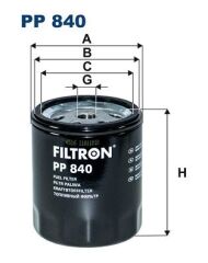 FILTRON PP840 YAKIT FILTRESI MERCEDES OM615 OM616 OM617 W123 S123 C123 W460