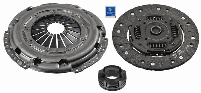 SACHS 3000970069 DEBRİYAJ SETİ BASKI DİSK A3 13>GOLF VII 13>TOURAN 14>OCTAVIA 12>LEON 12>1.6TDI CRKB-CXXB