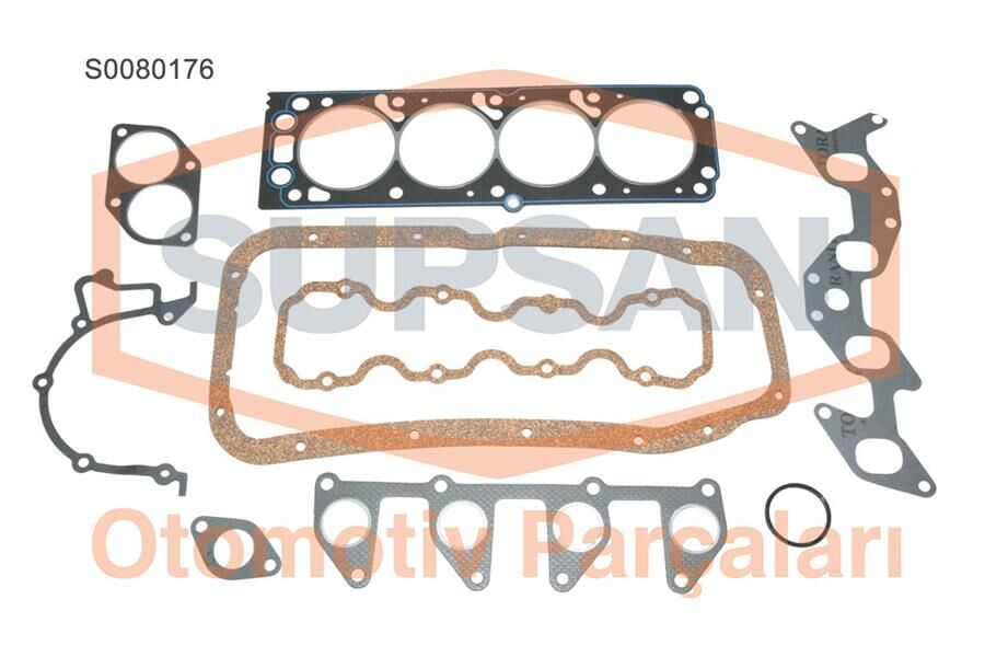 SUPSAN S0080176 CONTA TAM TAKIM OPEL ASTRA F - OMEGA A - VECTRA A 2.0İ 8V ENG. C20NEJ-C20NEF-C20NE-20SE-20SEH