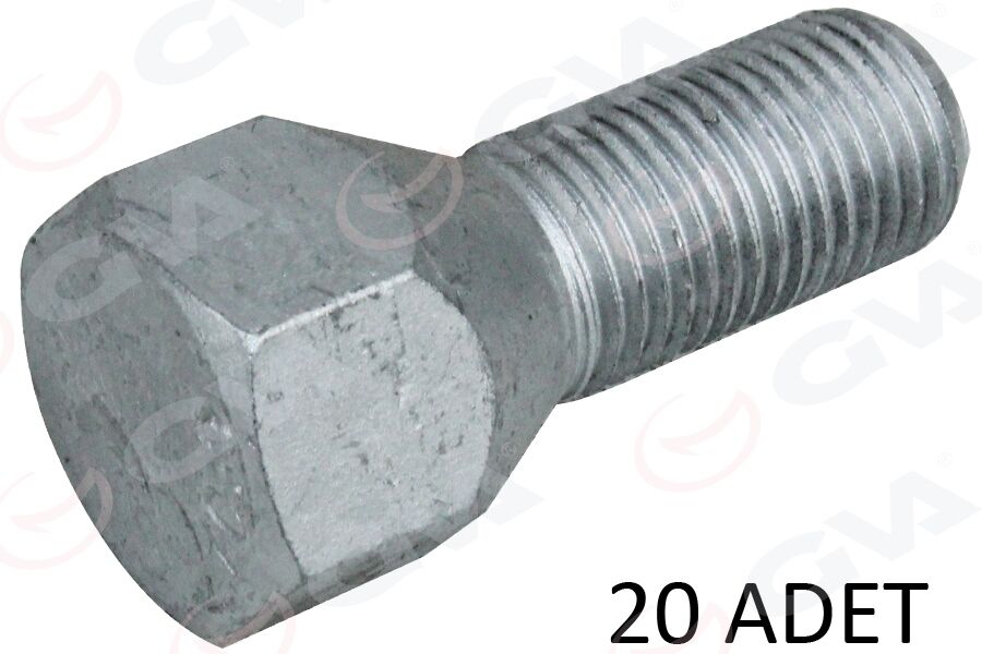 GVA 8820147 BİJON CİVATASI GEOMET-KISA ALFA ROMEO-FIAT LANCIA-TEMPRA-TIPO-UNO AA19-M12x1.25x22 PAKET ADET:20