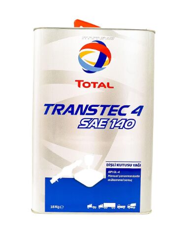 TOTAL 212581 MOTOR YAĞI TRANSTEC 4 SAE 140 16KG TOT TR
