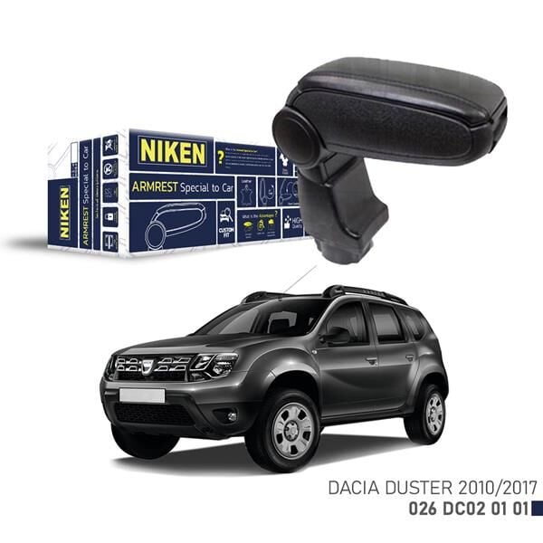 NIKEN 026DC020101 ARACA ÖZEL KOL DAYAMA SİYAH DACIA DUSTER 10-17