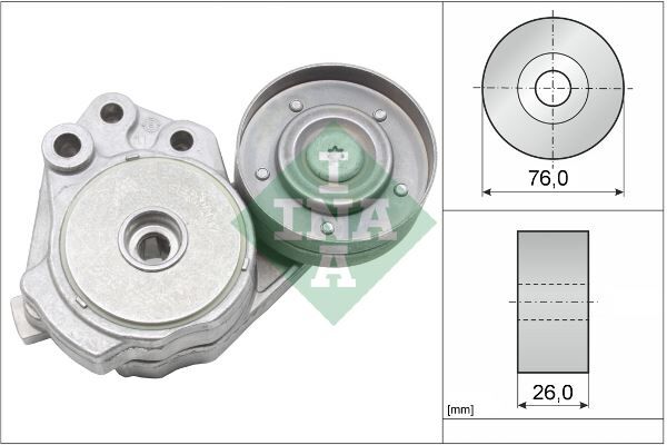 INA 534037410 ALTERNATÖR GERGİ RULMANI V KAYIŞ GERGİ KÜTÜĞÜ GOLF5-JETTA-PASSAT-TİGUAN-A3 1.4 TDI BLG-BMY-CAVA