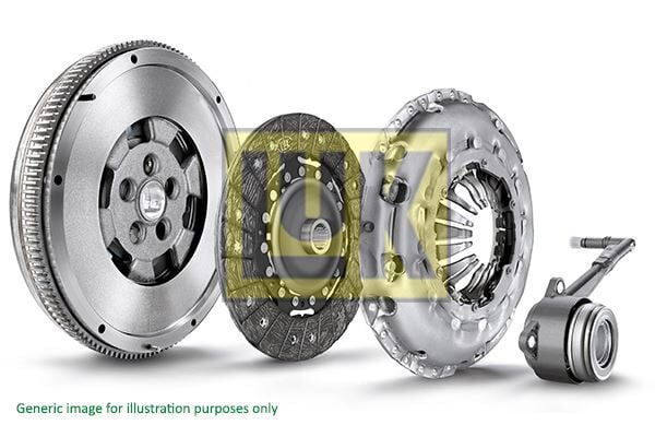 LUK 600014300 DEBRİYAJ VOLANLI KİT VOLANT SET RULMAN P207-P208-P308-P508-P2008-P3008-P5008-C3-C4-C5-DS3-DS4-DS5 OYNAR Euro5 1.6 HDI DV6C