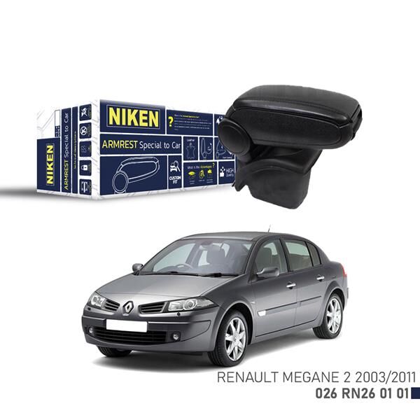 NIKEN 026RN260101 ARACA ÖZEL KOL DAYAMA SİYAH RENAULT MEGANE II 03-11