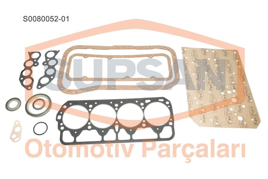 SUPSAN S0080052-01 CONTA TAM TAKIM FİAT 131 - 1600 KRANK KEÇE 70 X 90 X 10