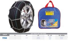 KNK4 1700 PATİNAJ ZİNCİRİ 4x4 JEEP - MİNİBÜS VE HAFİF TİC.ARAÇ 15-16-17-18-19 JANT ZİNCİR EBATLARI İÇİN RESİME BAKINIZ