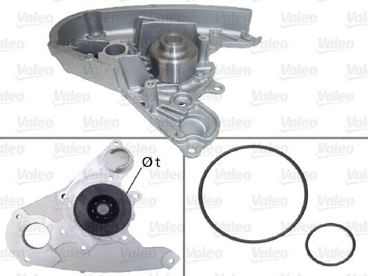 VALEO 506864 DEVIRDAIM SU POMPASI FIAT DUCATO 06> IVECODAILY III 05> C13 2.3 JTD F1A KARSAN J10 02> E4 JEST 5