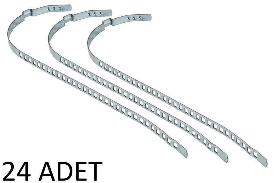 AFT AK799111 AKS KÖRÜK KELEPÇESİ UNİVERSAL 7mm KISA PKT 24 LÜK PASLANMAZ GALVENİZLİ SAÇ