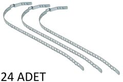 AFT AK799111 AKS KÖRÜK KELEPÇESİ UNİVERSAL 7mm KISA PKT 24 LÜK PASLANMAZ GALVENİZLİ SAÇ