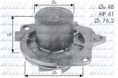 DOLZ S314 DEVİRDAİM DOBLO-BRAVA-MAREA-STILO 1.9JTD-ASTRA H-VECTRA C 1.9CDTI PA672