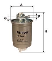 FILTRON FILT PP 960 CADDY-POLO CLASSIC YAKIT FILTRESI H133WK