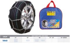 KNK4 1040 PATİNAJ ZİNCİRİ 4x4 JEEP - MİNİBÜS VE HAFİF TİC.ARAÇ 14-15-16 ZİNCİR EBATLARI İÇİN RESİME BAKINIZ