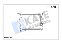 KALE 0207162AL MOTOR RADYATORU ESCORT CL 1.6 CVH 90>95