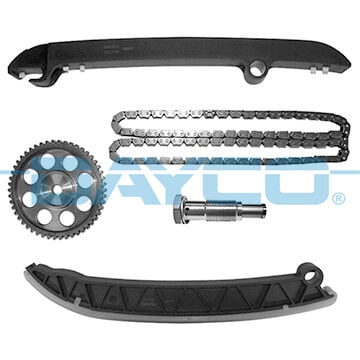 DAYCO KTC1082 EKSANTRİK ZİNCİR SETİ VW GOLF6-JETTA-POLO-A3-LEON 1.2TSI 08-12 CBZB-CBZA DAR BAKLA