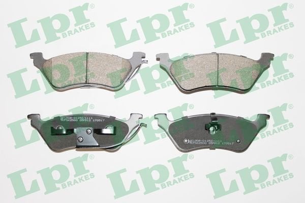 LPR 05P912 ARKA BALATA CARAVAN 3.3 AWD-3.8 00-07 VOYAGER III 2.4-2.5 2.8CRDİ 3.3 00 12.08 CHEROKEE 01-08