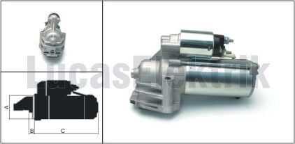 LUCAS LES0066 MARŞ MOTORU FORD TRANSİT 01> 2.4 TDCİ X400 2.2 D 05>09 X-TYPE I X400 2.2 D 05>09
