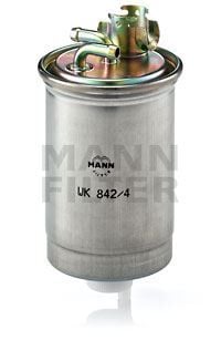 MANN WK842.4 YAKIT FİLTRESİ CADDY-GOLF-JETTA-PASSAT-POLO-TRANSPORTER LT35-VENTO-CORDOBA-IBIZA-TOLEDO