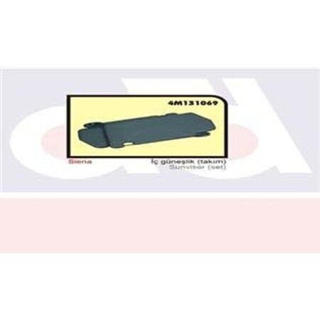OZAR 13D001-KG İÇ GÜNEŞLİK TAKIM DACIA LOGAN-SANDERO KOYU GRİ