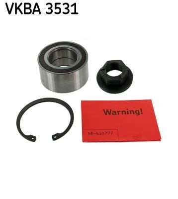 SKF VKBA3531 ÖN TEKER RULMANI FIESTA V 01> FOCUS 98>04 FUSION 02>12 COURIER 14>KA III 16> ECOSPORT 13> MAZDA 2 07>15 KIT ABS LI 38.993x72x37 BAH-0106DX