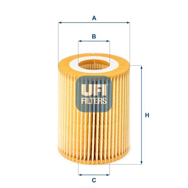 UFI 2506900 YAG FILTRESI MERCEDES OM642 W203 W204 C219 C218 W211 W212